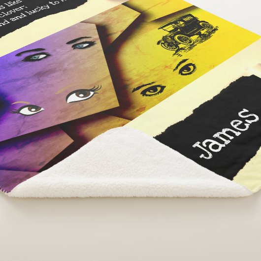 Pop Art Minimalismus Inspiration und Motivierend Sherpadecke (3/4)