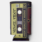 Pop Art Mix Tape Can Cooler Selters Dosenkühler (Vorderseite)