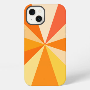 Pop Art Modern 60er funkige geometrische Strahlen iPhone 13 Hülle