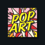 POP ART Modernes Comic Buch Typografie Leinwanddruck<br><div class="desc">Der trendige Superheld-Comic zeichnet sich durch seine Leinwand aus, die Pop-Leinwände drucksvoll machen, um den verschiedenen Zimmern auf der Zuhause oder im Büro einen ganz besonderen Farbtupfer hinzuzufügen. Ideal, um sich selbst oder jemanden, den Sie kennen, mit diesen coolen, einzigartigen Comic-Beton-Drucken zu Leckerei. Warum nicht noch ein wenig Zap pow...</div>