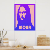 Pop Art Mona Lisa Poster (Küche)