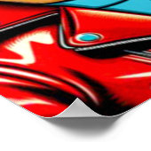 POP ART MOPS 4 POSTER (Ecke)