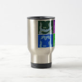 Pop Art Mops Reisebecher (Mittel)