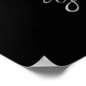 Pop Art Motivierend Quote Basketball drucken Poster (Ecke)