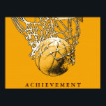 Pop Art Motivierend Sport Basketball Poster<br><div class="desc">Ich Liebe dieses Spiel. Beliebte Sportarten - Basketball Game Ball Image.</div>