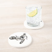 Pop Art Motocross Motorrad Sport Getränkeuntersetzer (Seite)