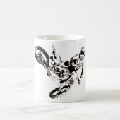 Pop Art Motocross Motorrad Sport Kaffeetasse (Mittel)