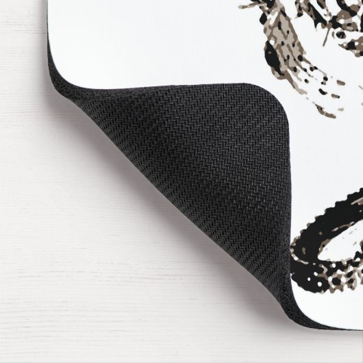 Pop Art Motocross Motorrad Sport Mousepad (Ecke)