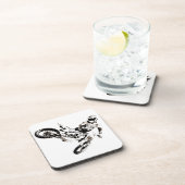 Pop Art Motocross Motorrad Sport Untersetzer (Rechte Seite)