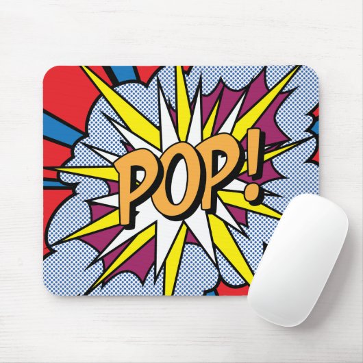 Pop Art Mousepad (Mit Mouse)