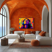 Pop Art Music Lover - Kopfhörer Groove Art Poster