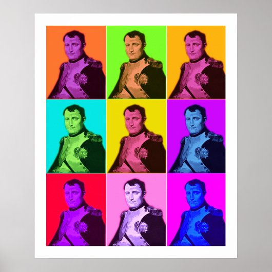 Pop Art Napoleon Poster (Vorne)