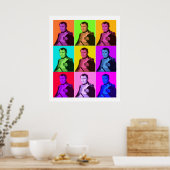 Pop Art Napoleon Poster (Küche)