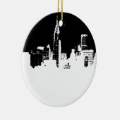 Pop Art New York City Keramik Ornament (Rechts)