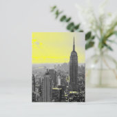 Pop Art New York City Postcard Postkarte (Stehend Vorderseite)