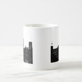 Pop Art New York Silhouette Kaffeetasse (Mittel)