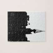 Pop Art New York Silhouette Puzzle (Horizontal)