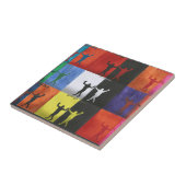 Pop art no.1 by Yeshaya Dank - Fliese (Seite)