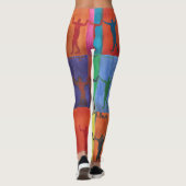 Pop art no.1 by Yeshaya Dank - Leggings (Rückseite)
