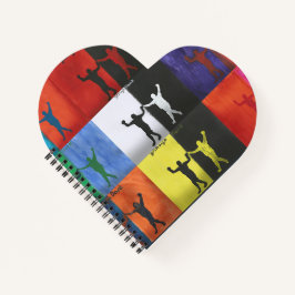 Pop art no.1 by Yeshaya Dank - Notizblock