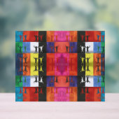 Pop art no.1 by Yeshaya Dank - unity & harmony Acrylschild (Neutral)