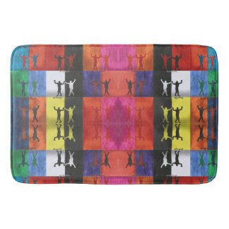 Pop art no.1 by Yeshaya Dank - unity & harmony Badematte