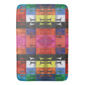 Pop art no.1 by Yeshaya Dank - unity & harmony Badematte (Vorderseite Vertikal)