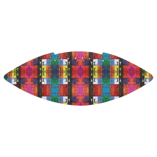 Pop art no.1 by Yeshaya Dank - unity & harmony Football (Panel)