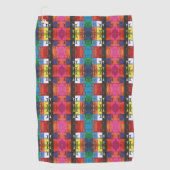 Pop art no.1 by Yeshaya Dank - unity & harmony Golfhandtuch (Vorderseite)