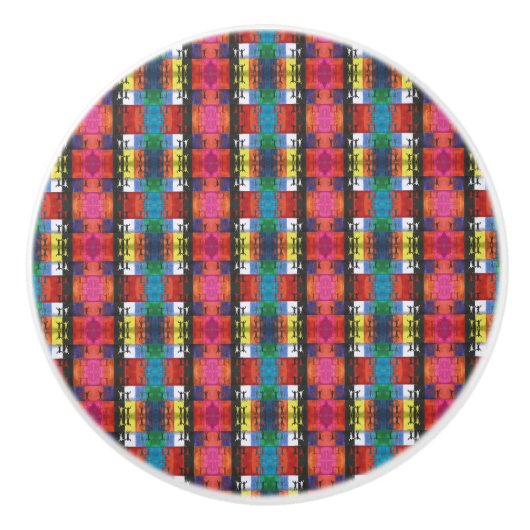 Pop art no.1 by Yeshaya Dank - unity & harmony Keramikknauf (Vorderseite)