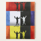 Pop art no.1 by Yeshaya Dank - unity & harmony Planer (Rückseite)