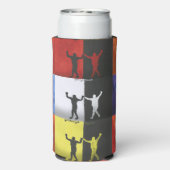 Pop art no.1 by Yeshaya Dank - unity & harmony Selters Dosenkühler (Seltzer Rückseite)