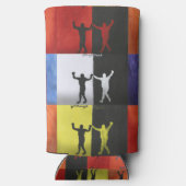 Pop art no.1 by Yeshaya Dank - unity & harmony Selters Dosenkühler (Rückseite)