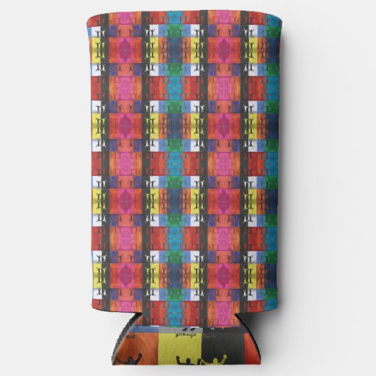 Pop art no.1 by Yeshaya Dank - unity & harmony Selters Dosenkühler (Vorderseite)