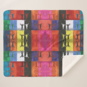 Pop art no.1 by Yeshaya Dank - unity & harmony Sherpadecke (Vorderseite (Horizontal))