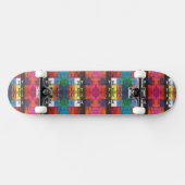 Pop art no.1 by Yeshaya Dank - unity & harmony Skateboard (Horizontal)