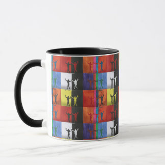 Pop art no.1 by Yeshaya Dank - unity & harmony Tasse