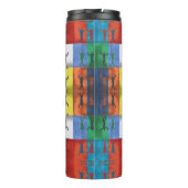 Pop art no.1 by Yeshaya Dank - unity & harmony Thermosbecher (Rückseite)