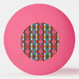 Pop art no.1 by Yeshaya Dank - unity & harmony Tischtennisball