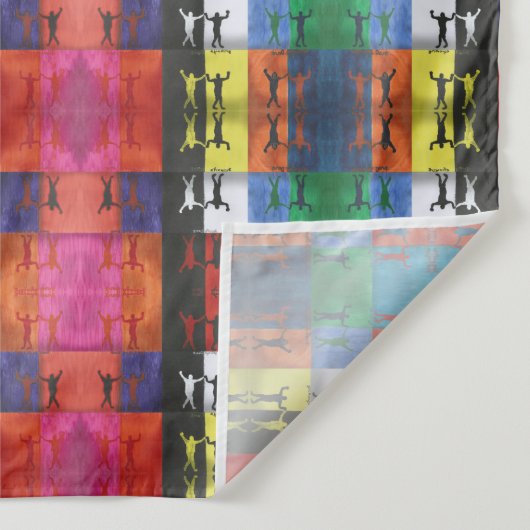 Pop art no.1 by Yeshaya Dank - unity & harmony Wandteppich (Detail)