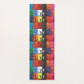 Pop art no.1 by Yeshaya Dank - unity & harmony Yogamatte (Rückseite)