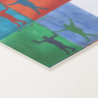 Pop art no.1 by Yeshaya Dank - unity & harmony Yogamatte