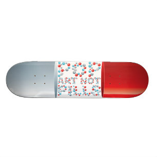 Pop Art Not Pillen Skateboard
