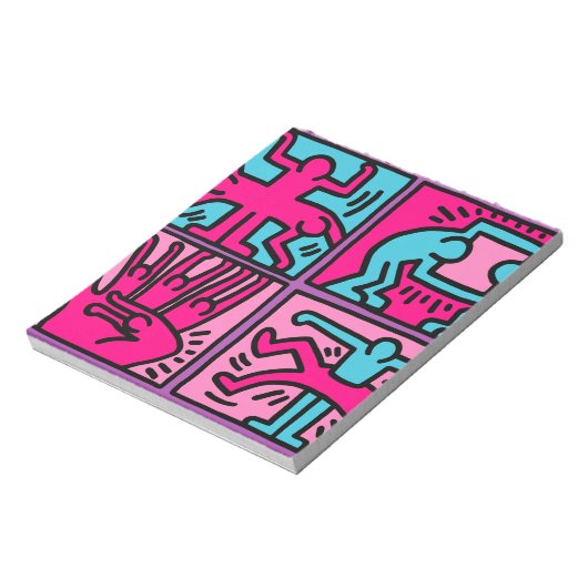 Pop Art Notizblock (Rotiert)
