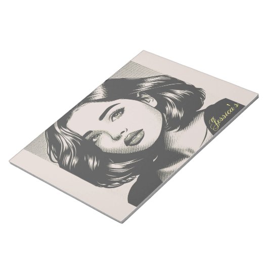 Pop Art notpad Notizblock (angewinkelt)