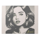 Pop Art notpad Notizblock (Vorderseite)