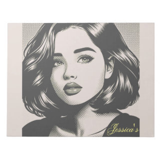 Pop Art notpad Notizblock