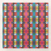 Pop Art Nr. 1 von Yeshaya Dank - Einheit & Harmoni Glasuntersetzer (Vorderseite)