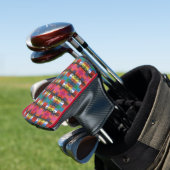 Pop Art Nr. 1 von Yeshaya Dank - Einheit & Harmoni Golf Headcover (In Situ)