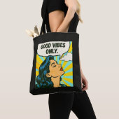 Pop Art „Nur gute Vibes“ Tasche (Von Nahem)